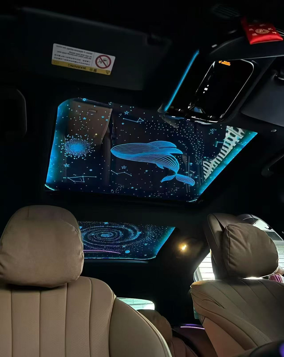 Ciel Étoilé LED Galaxie pour Habitacle Auto