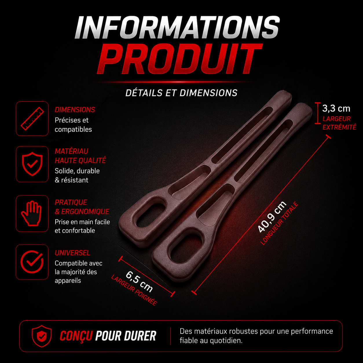 Organisateur de siège voiture – Coupe-chute universel